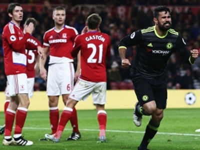 Diego Costa marca no fim e Chelsea busca empate com Manchester United pelo  Inglês