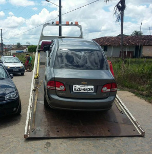 Sendo removido para SEMOP