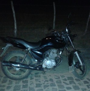 Motocicleta encontrada