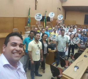 Filiados da capital e interior estiveram presentes 