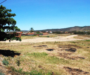 Terreno onde será instalada a futura sede da Promotoria 