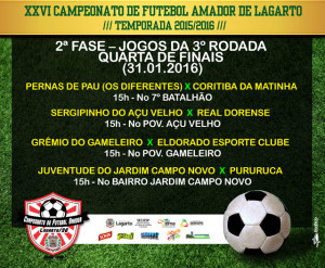 2ª Fase 3ª rodada