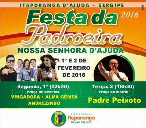 Festa da padroeira de Itaporanga