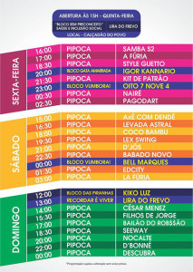 Programação oficial 