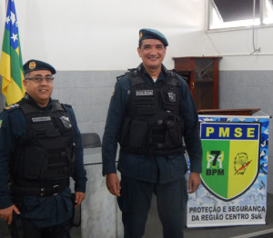 Comandante do 6º BPM de Estância visita a cidade de Lagarto 