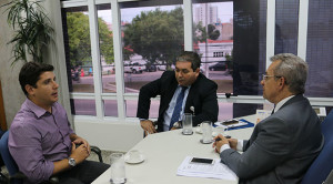 Presidente da Codise visita superintendente  CEF