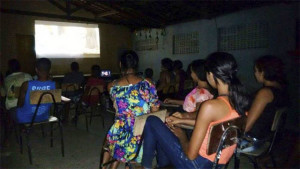 Cinema nos povoados