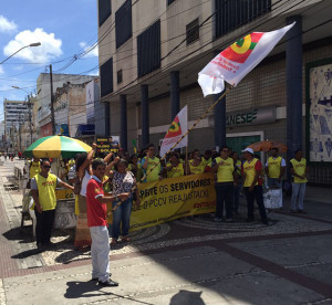 Manifestação em Aracaju