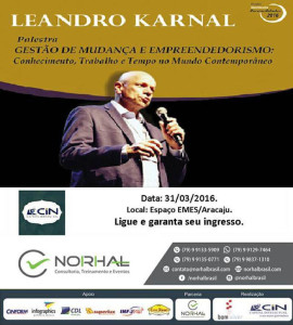 Palestra com Leandro Karnal