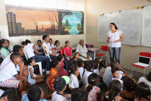 Evento realizado no Povoado Apertado de Pedras