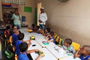 Ação nas escolas de Simão Dias