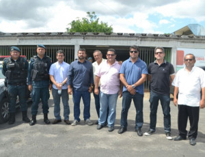 Visita do secretário da SSP ao município de Tobias Barreto