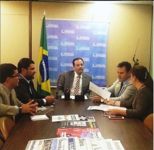 Reunião com o deputado André Moura