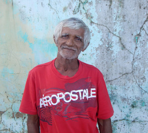 A alegria de um cara que passou três meses sem enxergar a família