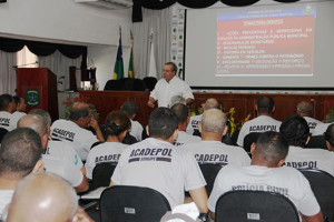 Palestra aconteceu durante toda a manhã da última segunda (Foto: Acadepol)