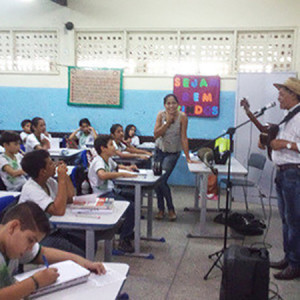 Projeto com o poeta, Antenor Nunes (Foto: ASN)