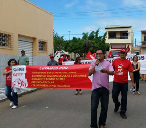 Reivindicações dos professores