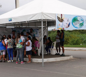 Ação preventiva sendo realizada em Simão Dias