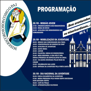 Programação do Jubileu da Juventude