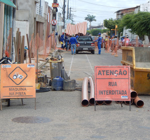 Obras iniciarão na manhã desta segunda