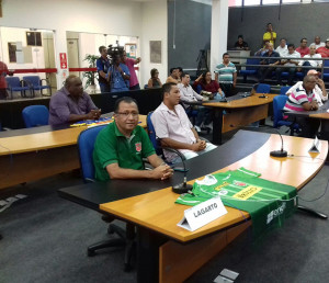 Presidente do LFC compareceu ao arbitral