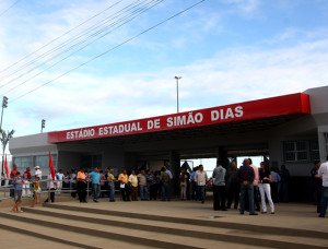 Lagarto F.C. mandará os seus jogos em Simão Dias (Foto: Instituto Marcelo Déda)