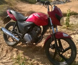 Terceira motocicleta recuperada pelo 7° BPM durante final de semana