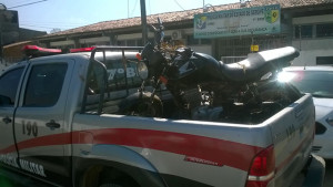 Motocicleta roubada em Simão Dias, na última semana