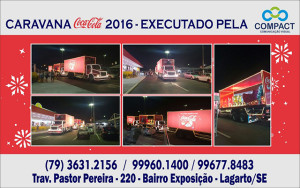 Compact participou do processo de decoração da Caravana 2016