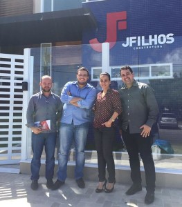 Visita realizada à sede da J Filhos Construtora