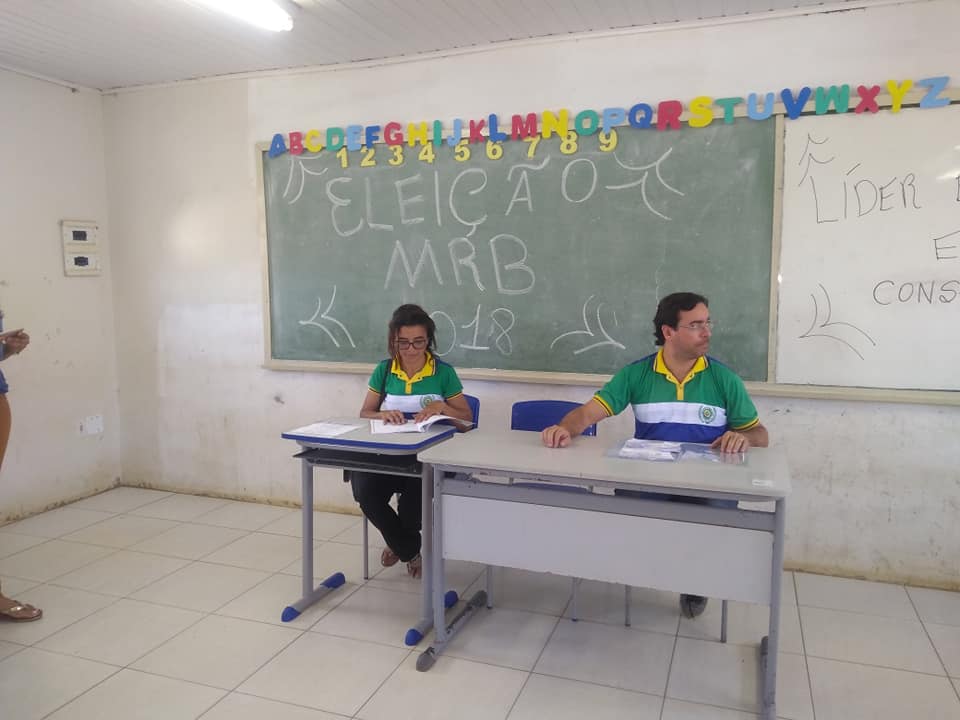 Eleição na Escola Maria Rabelo 