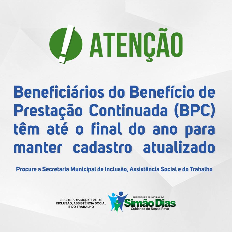 Benefício de Prestação Continuada (BPC) 