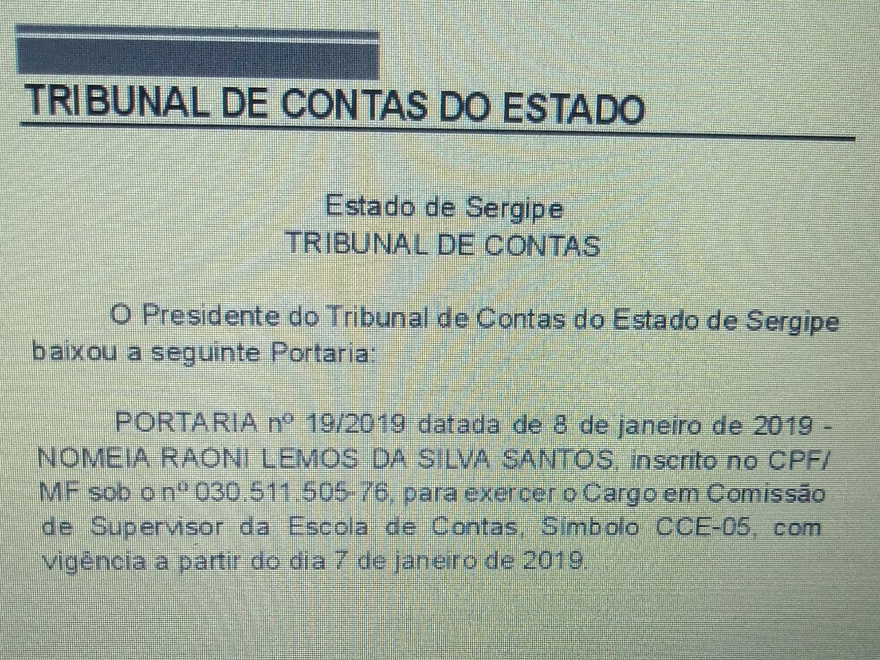 Tribunal de Contas de Sergipe (Foto: Reprodução) 