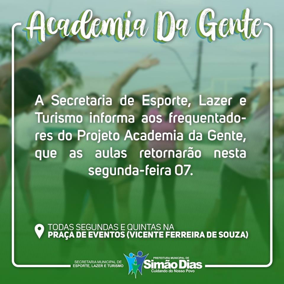 Projeto Academia da Gente 