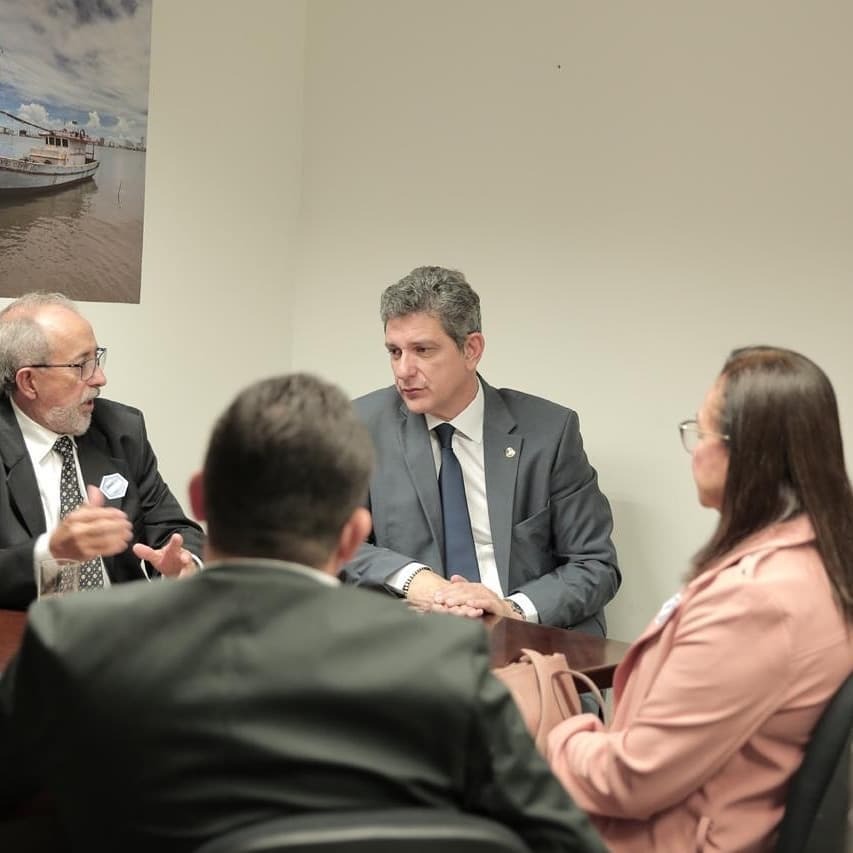 Reunião com o senador Rogério Carvalho 